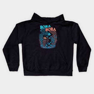 Coral Reef - Bora Bora Kids Hoodie